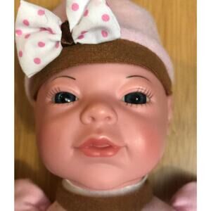 Kingstate Babydoll Blue Realistic Eyes Play Toys Christmas Gifts Birthday Dolls